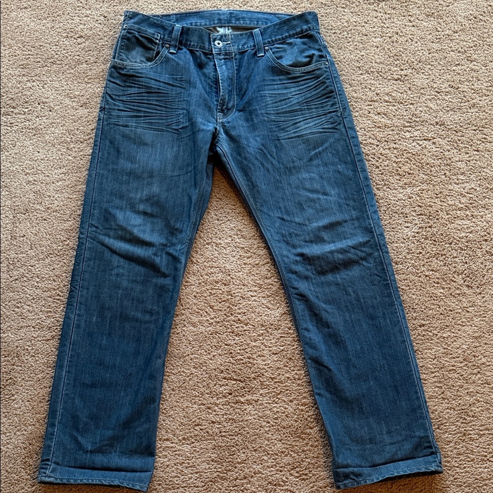 Levi’s 514 Men's Denim Jeans in Deep Blue 36x32